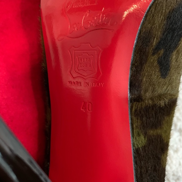 Christian louboutin Pigalle 120 pony/ green 40 - Picture 6 of 7